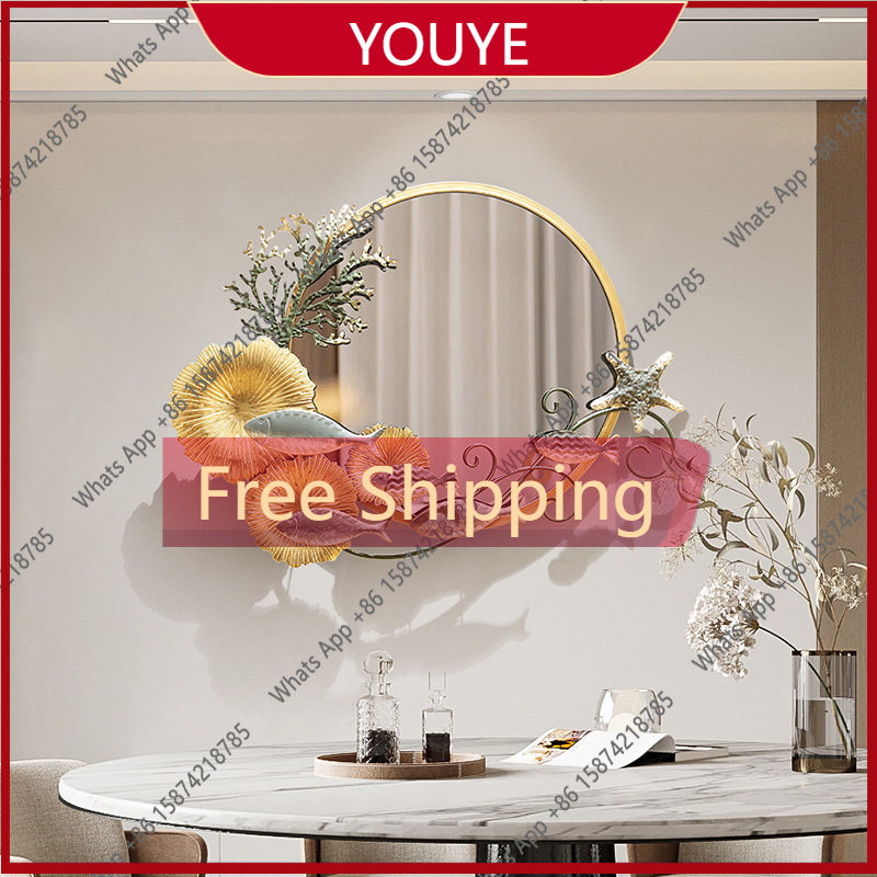 Rattan Mirror Round - Gh Premium Arka Plan Dekoratif Ayna