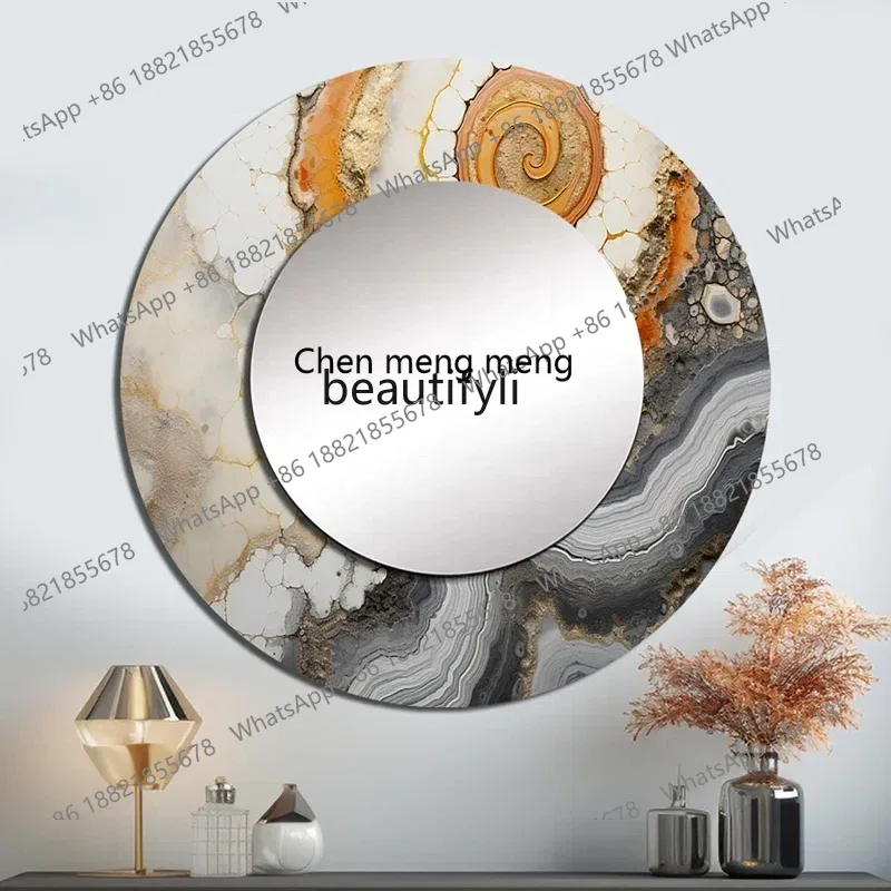 Rattan Mirror Round - Q178 CC Yuvarlak ayna kişiselleştirilmiş kova
