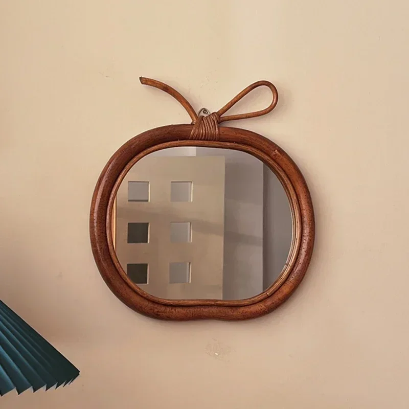 Doğal Rattan Yuvarlak Makyaj A - Rattan Mirror Round incelemesi ve fiyatı