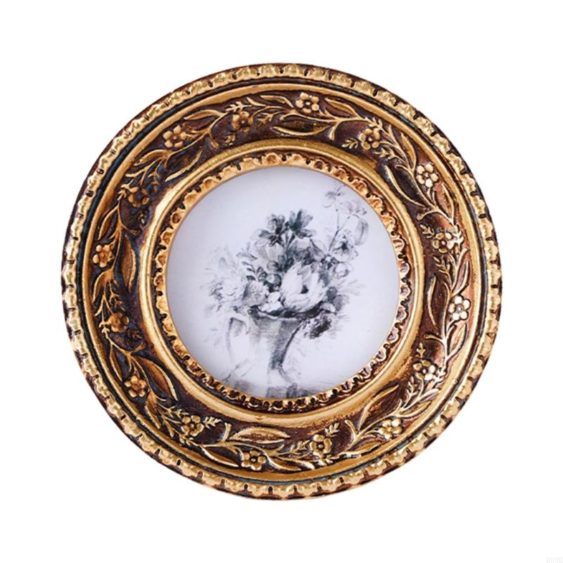 Antik Bronz Altın Yuvarlak Fot - Rattan Mirror Round incelemesi ve fiyatı