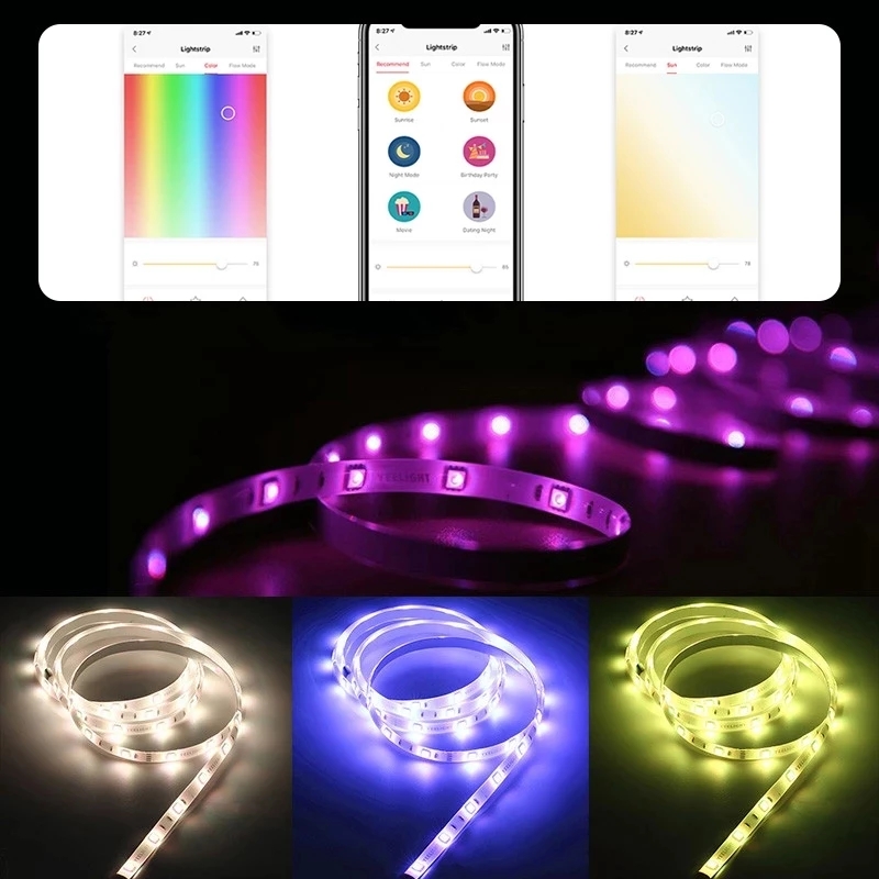 Yeelight Aurora Akıllı 2M ışık - Yeelight Light Lightstrip incelemesi ve fiyatı