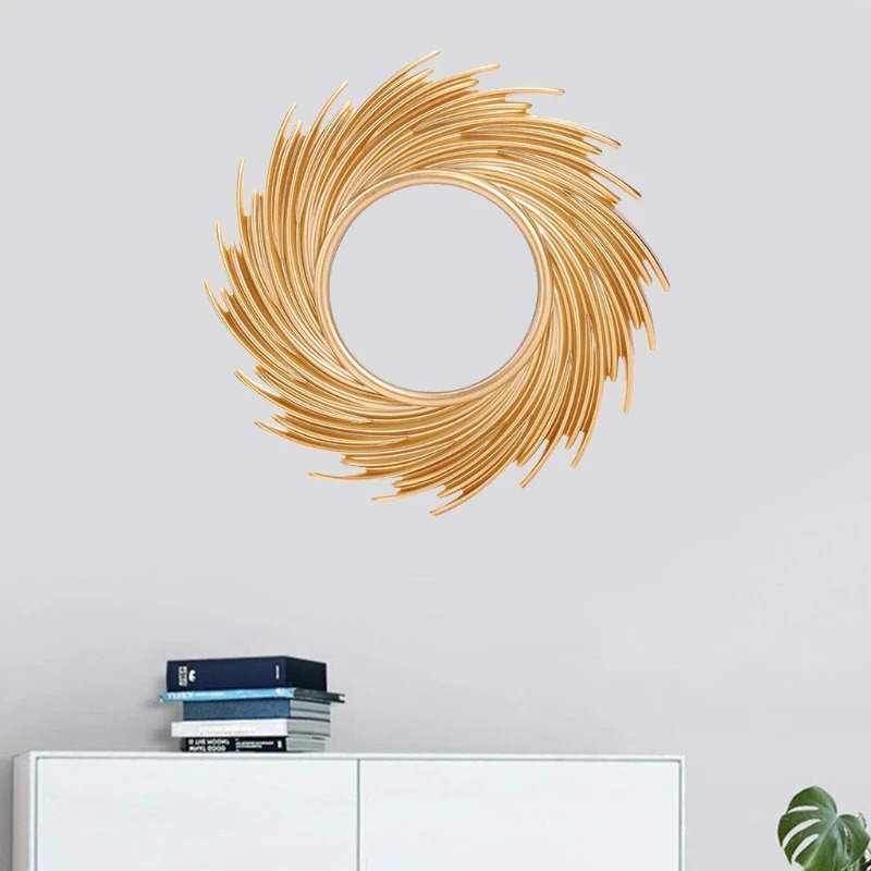 Yuvarlak Rattan Makyaj Aynası, - Rattan Mirror Round incelemesi ve fiyatı