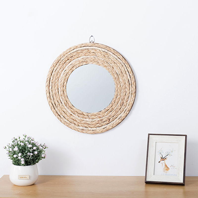 Rattan El Sanatları Dekoratif  - Rattan Mirror Round incelemesi ve fiyatı