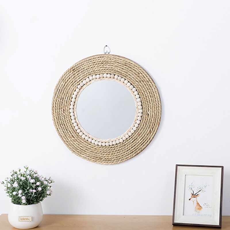 Rattan El Sanatları Dekoratif  - Rattan Mirror Round incelemesi ve fiyatı