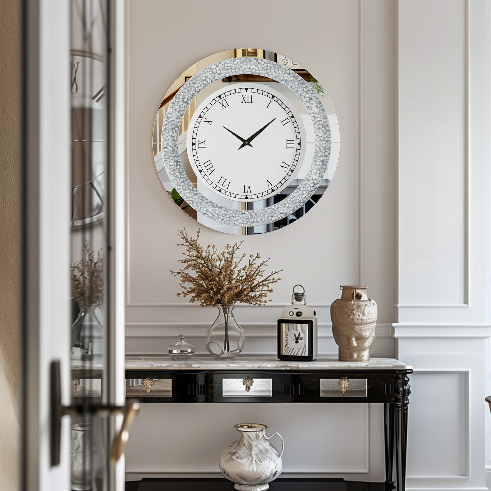 Gümüş, Tawny renkli yuvarlak a - Rattan Mirror Round incelemesi ve fiyatı